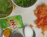 A picture of step 3 of Green moong daal stamed Dhokla recipe 😋.