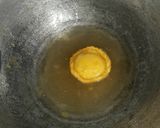 A picture of step 12 of Chandrakala mithai.