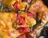 Foto del paso 7 de la receta Pollo de corral asado, a la mandarina 🍊