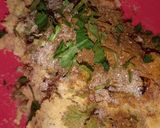 A picture of step 2 of Rikwanch curry.