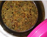 A picture of step 4 of Onion fenugreek paratha with roasted tomato chutney (Healthy).