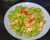 Foto langkah ke 4 dari resep Tumis Pete + Telur Praktis.