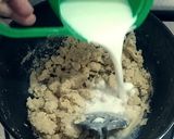 A picture of step 2 of Semolina-Coconut Modak.
