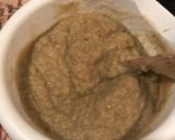 A picture of step 2 of Vineta (Eggplant spread).