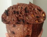 Foto langkah ke 28 dari resep Orange Peel Double Choco Sourdough Bread 74% (Open Bake Method).
