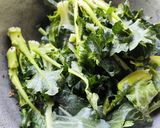 A picture of step 3 of Broccoli Leaves Bhaji.