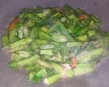 Foto langkah ke 4 dari resep Tumis genjer terasi.