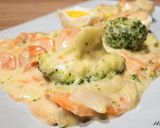 Une image de l'étape 6 de Légumes et œufs durs en béchamel au Cook Expert.