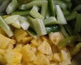 Foto langkah ke 1 dari resep Acar Kuning Timun Nanas.