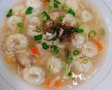 Hình bước làm 4 của món Soup tôm bong bóng cá