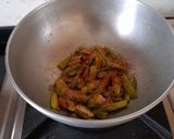 A picture of step 2 of Parwal with Jackfruit Seed.