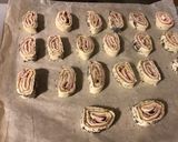 Une image de l'étape 7 de Roulés feuilletés jambon blanc, pesto et pavot bleu.