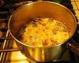 A picture of step 3 of Pineapple Kesari.