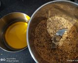 A picture of step 1 of Lotus stem pickle.