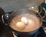 A picture of step 2 of Aloo (Potato) Bharta: 4 different types of 'Mashed Potatoes' with 'Desi Twists'.