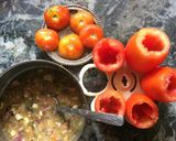 A picture of step 1 of Stuffed tomatoes with egg.