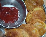 A picture of step 4 of Crispy potato bhajiya.