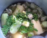 รูปขั้นตอนการทำที่ 14 ของ ต้มจืดแตงกวายัดไส้หมูสับเต้าหู้ไข่