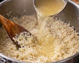 Une image de l'étape 5 de Risotto au jambon.