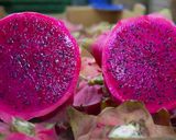 Foto del paso 1 de la receta: Mi batida de pitahaya con fresas 🍓 🍓