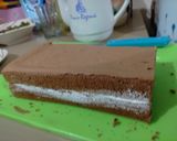 Foto langkah ke 4 dari resep Cake coklat lembuut dan enak takaran sendok makan.