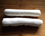 A picture of step 3 of Tukimi Dango (Moon Viewing Dumpling).