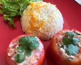 Foto del paso 6 de la receta: Tomate relleno con arroz