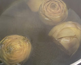 Foto del paso 3 de la receta: Alcachofas a la plancha con salsa de romesco