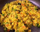 A picture of step 7 of Spicy Tomato Rava Upma.