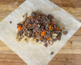 A picture of step 3 of Crispy Spring Roll.