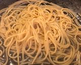 A picture of step 3 of Cacio e Pepe Assassina.