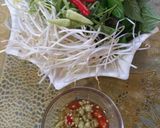 Hình bước làm 2 của món Bún riêu cua