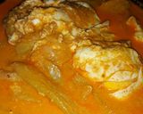 Foto langkah ke 5 dari resep Gulai kemumu telur ceplok.