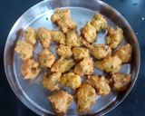 A picture of step 3 of Mix fritters (Kumbhaniya Bhajiya).