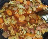 Foto langkah ke 8 dari resep Capcay Kuah Kental Pedas.