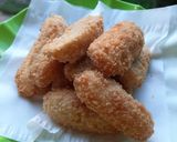 Foto langkah ke 6 dari resep 15. Pisang goreng krispi aneka toping jual 12rb/mika.