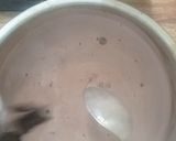 Foto langkah ke 4 dari resep Puding Jeli Buah Cokelat.