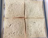 A picture of step 1 of Nutella Bread Cake.