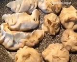 صورة لخطوة 5 من وصفة وصفة الدامبلينغ او المنتس او الزلابية سهلة و سريعة