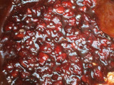Homemade strawberry jam