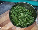 A picture of step 3 of Punjabi Style Bhindi Masala.