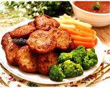 Foto langkah ke 7 dari resep Bestik Daging Cincang lezatt,menu lezat rumahku.