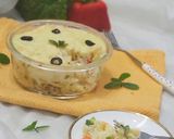 A picture of step 6 of Baked white sauce macaroni.