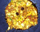 A picture of step 8 of Masala cabbage.
