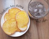 Hình bước làm 3 của món Bánh mì bơ đường