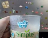 Hình bước làm 4 của món Sữa hạt điều + yến mạch + táo đỏ🍎🍎🍎