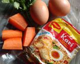 Gambar langkah 1 resipi Murtabak Maggi.