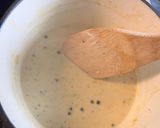 Tejszínes zöldborsmártás recept fázis 5 fotója