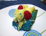 A picture of step 14 of Multicolor Cake.