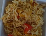 A picture of step 6 of Boiled veg rice.